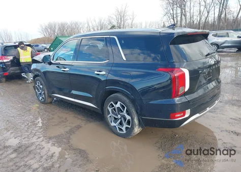 2022 Hyundai Palisade Calligraphy z USA, uszkodzony, nr VIN KM8R7DHE6NU433506